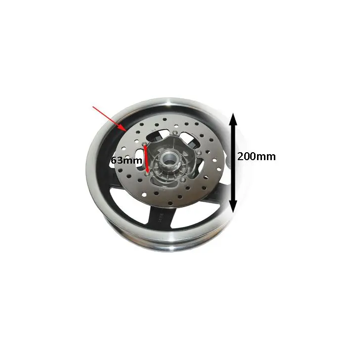 DMP 200 mm 브레이크 디스크 ET2-ET4 Fly LXV Primavera Sprint Vespa LX Vespa S Zip2000sp