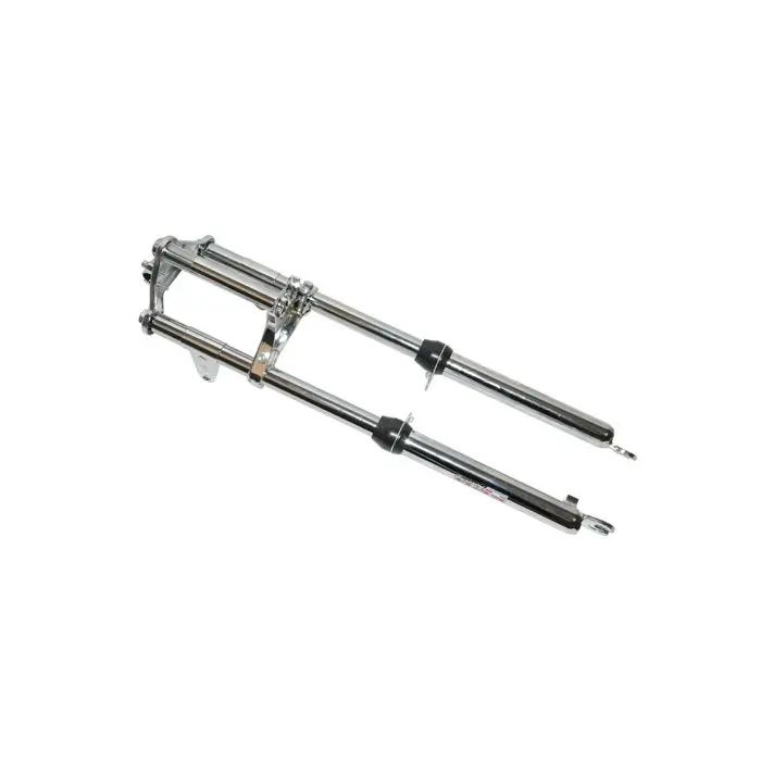 Gabel EBR lang breit komplett chrom maxi