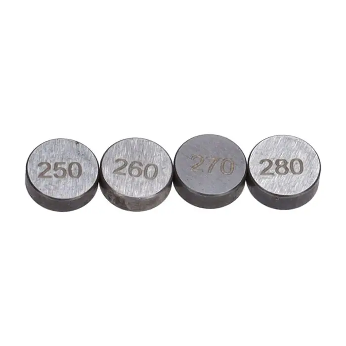 밸브 시밍 샤임 (2.5+2.6+2.7+2.8mm) 4pcs nitro 4t, ovetto, giggle, neo 4t, sco piaggio 4t-4v