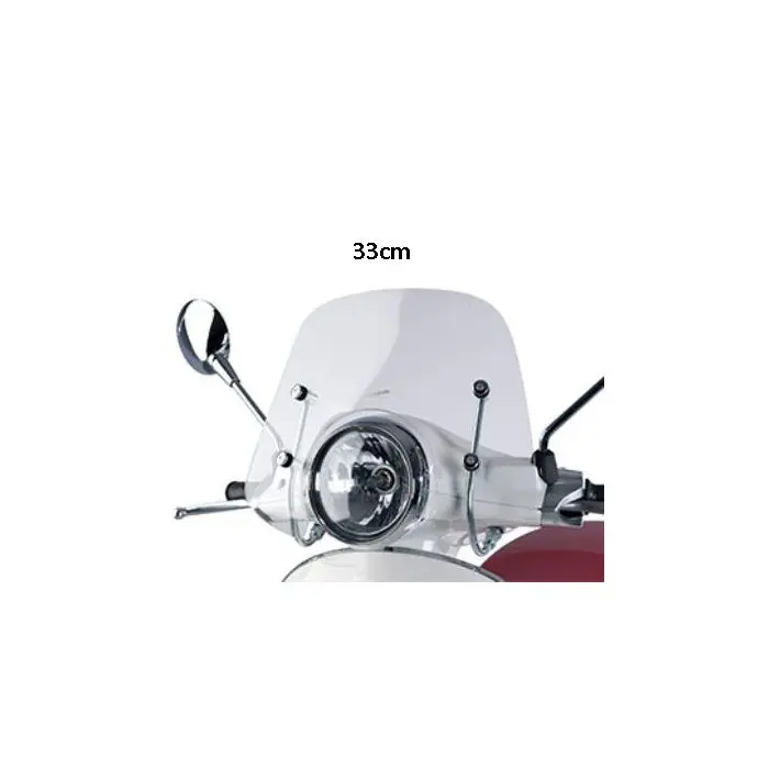 Piaggio 오리지널 33cm 클리어 윈드스크린 및 장착 키트 Primavera 1b000811