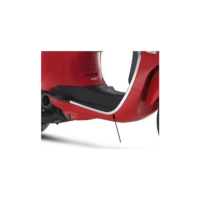 Декоративна лента за дясна стъпка хром Piaggio Original Primavera Sprint 673641