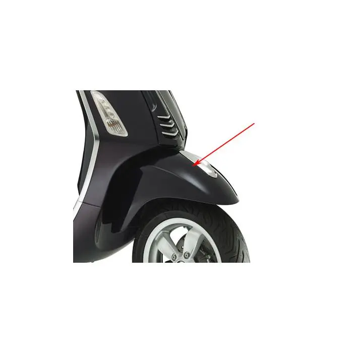 Original Piaggio Vulcano svart framskjerm 98/A Primavera 1B000947500XN2
