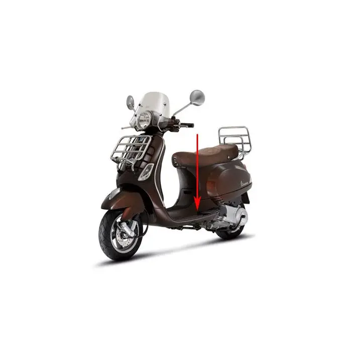 Marche-pied marron 112/a Vespa LX