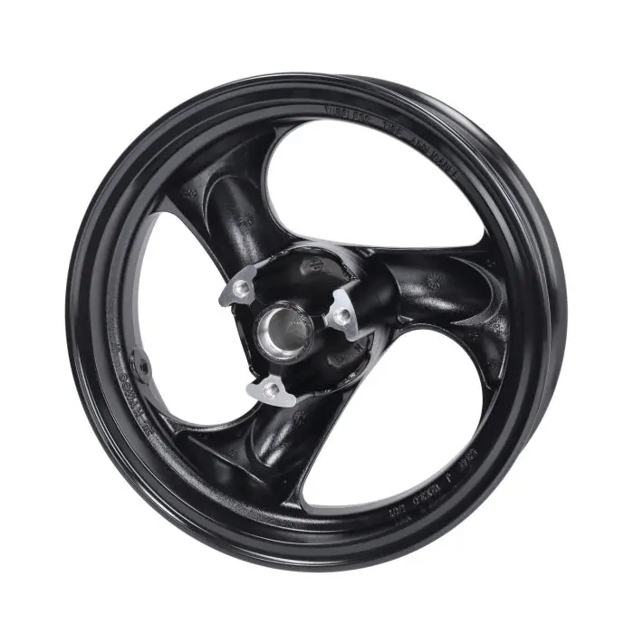 سامنے کا پہیہ Kymco اصل چمکدار سیاہ agility delivery, agility 12inch 7003033zw