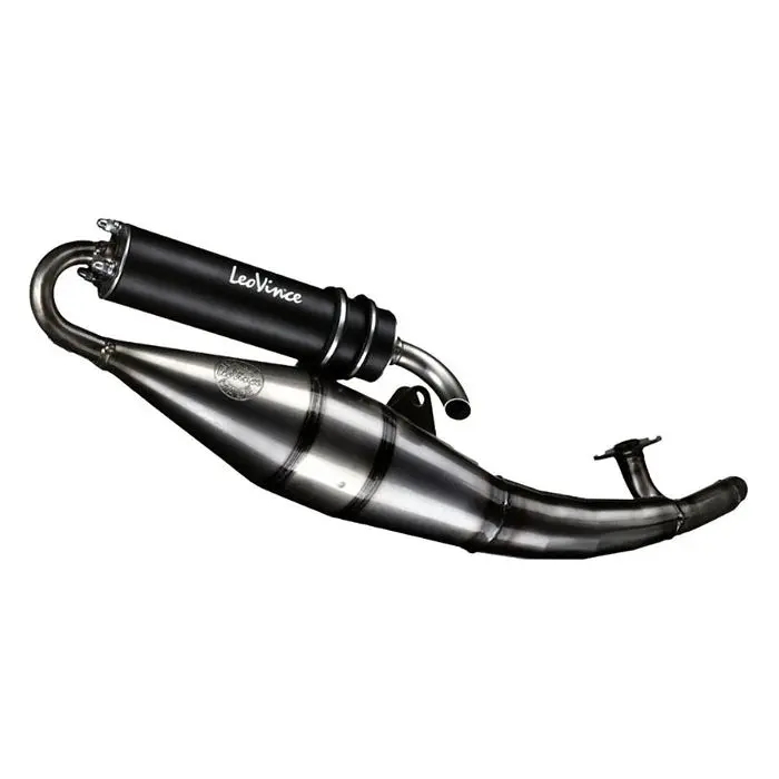 Leovinci Auspuff Revision elektronische Freigabe alle Edition schwarz klar/schwarz Minarelli horizontal