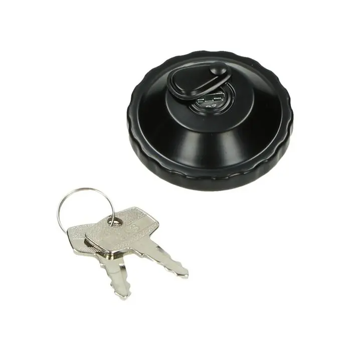 DMP 30mm 黒 ロック付き燃料タンクキャップ Camino Puch Tomos用