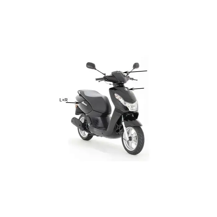 Комплект декора Peugeot оригинальный Kisbee 2T 802459