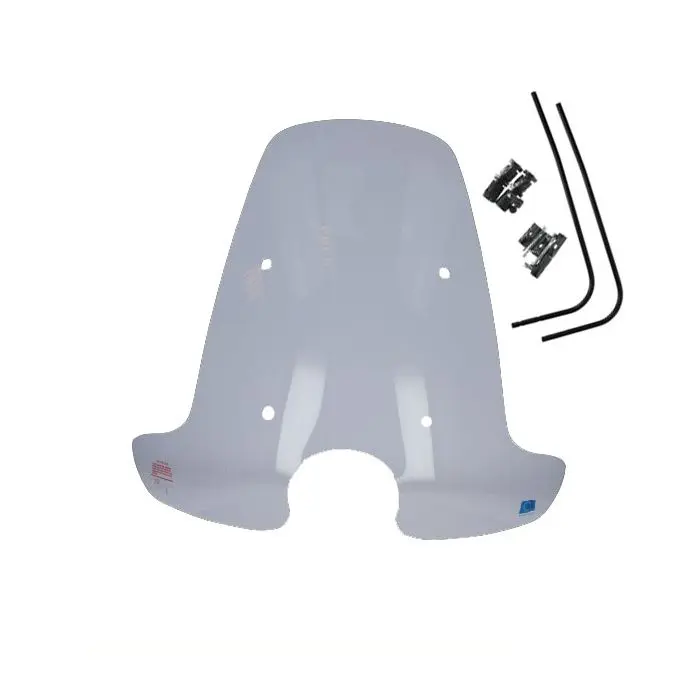 ریجیا 65cm دھواں دار ڈجانگو ونڈ اسکرین ہائی ماؤنٹنگ کٹ کے ساتھ