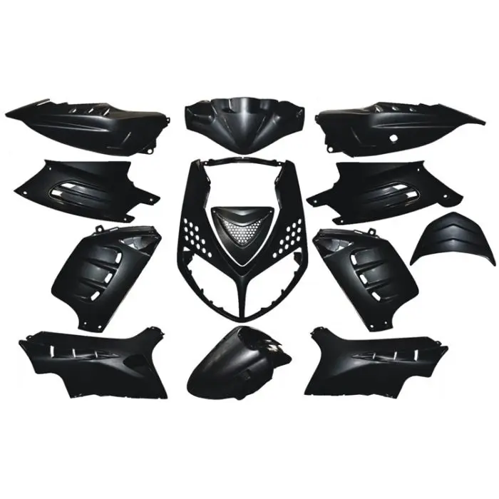 Carénage DMP sport noir métallisé 13 pièces speedfight 2