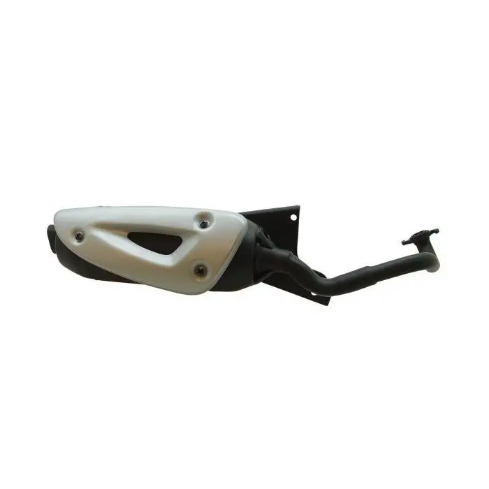 Schalldämpfer Tecno gerade 25 km schwarz Ludix Speedfight 3 Viva VA2008 — Ansicht 2