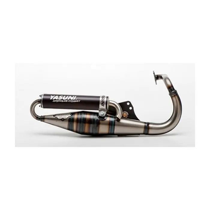 Pot 50 a boite Yasuni cross ML verni pour sherco 50 se-r, se-rs, SM-R, SM-RS (passage haut) (silencieux noir) -tub807th-d72
