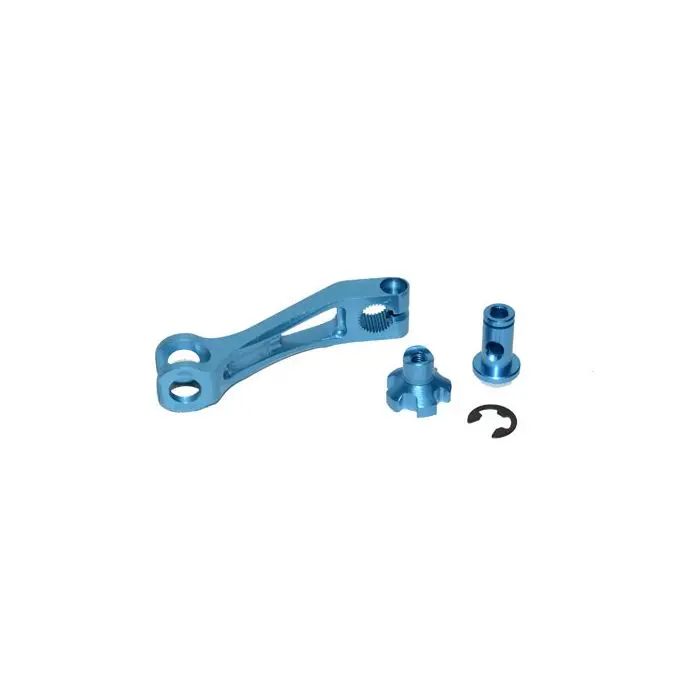 Levier came de frein DMP roue arrière Derbi Senda aluminium bleu