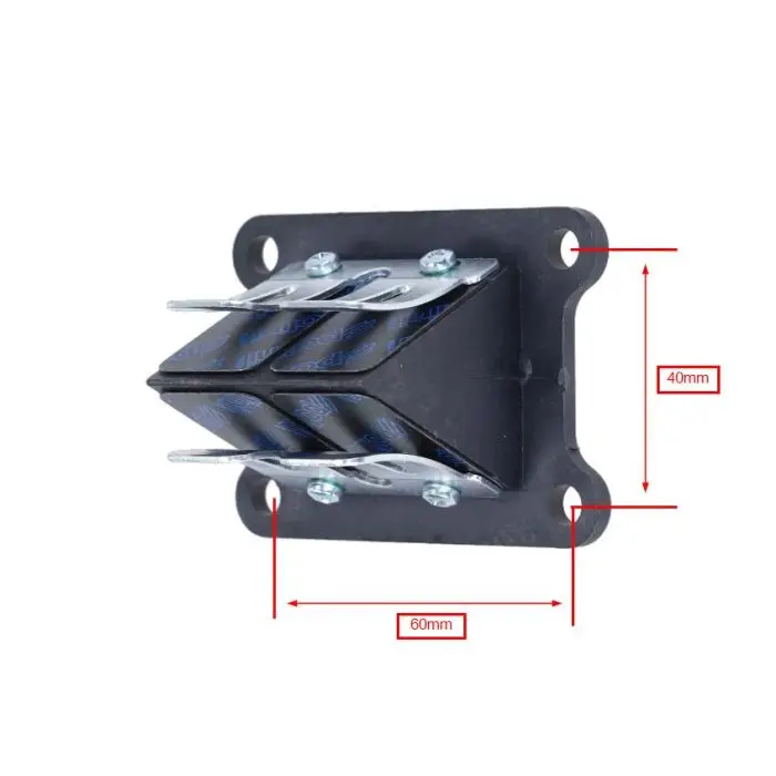 Flatterventilgehäuse Polini für Aprilia RX50, RS4, Senda 2006, SX 213.0051 — Ansicht 3