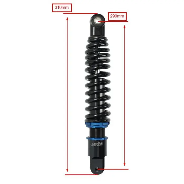 پولینی شاک ایبزاربر یاماہا بی ڈبلیو/ایم بی کے بوسٹر/ایف 12 290mm ریئر — 6 ویو