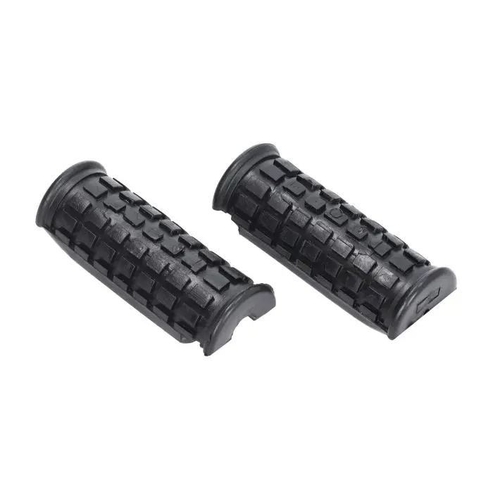 Jeu de caoutchouc repose-pieds Puch Macho (2 pièces) noir
