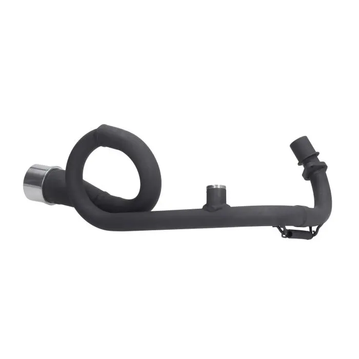 Coude de pot d'échappement Turbokit 4t 3v Approbation électronique '15-'18 gmax euro-4 noir vespa, sprint, Primavera cm4t150