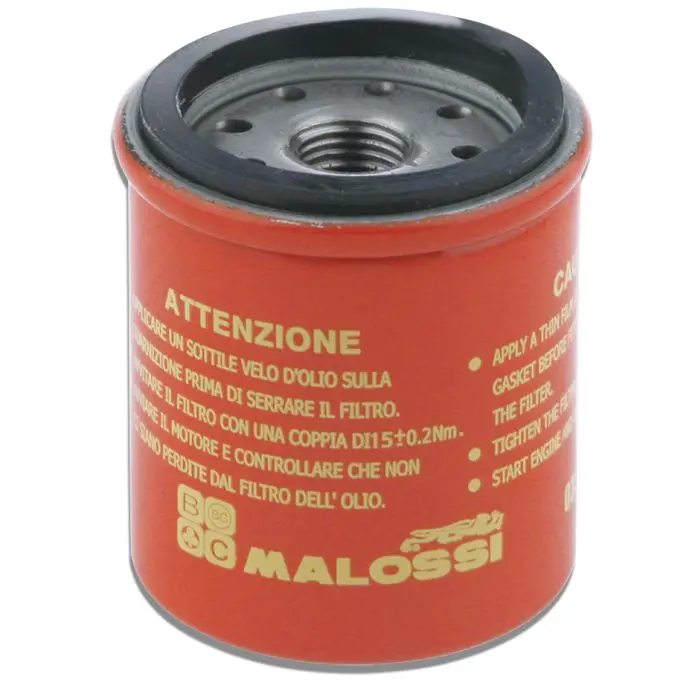 Filtre à huile Malossi beverly, gts 300, gts all mod., mp3, primavera 125 4t, Runner 200cc vxr, sprint 125 4t 0313382