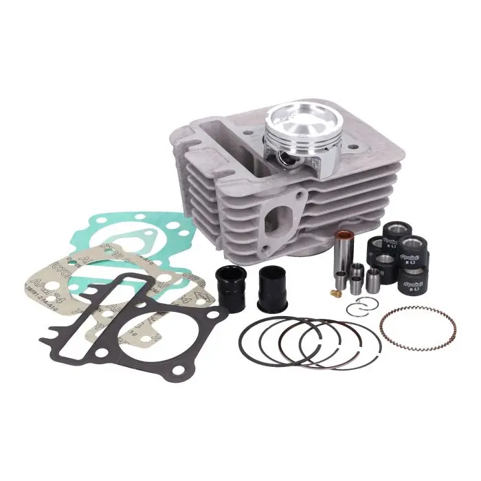 Polini Zylinder euro-4/5 Aluminium (80cc) 49mm sco piaggio 4t-3v I-get, sco piaggio 4t-4v, sprint 4t-3v, zip 4t [euro4] 140.0223