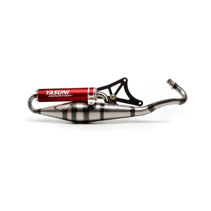 Silencieux Yasuni Z rouge Piaggio 2T Tub418R