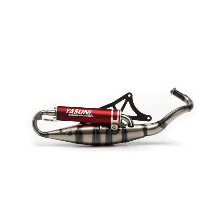 Pot scoot Yasuni z verni pour MBK 50 nitro, ovetto-yamaha 50 aerox, neo's-malaguti 50 f12-aprilia 50 SR (silencieux bleu azur) -TUB901A