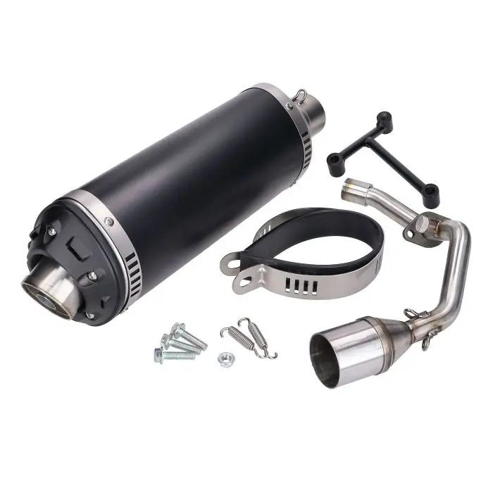 Silencieux Power1 Euro-5 EVO-1 noir Primavera Sprint Zip 4T