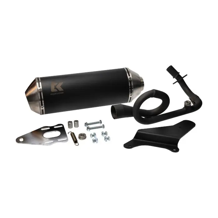 Silencieux Turbokit Approbation électronique euro-4 gmax alu noir Primavera Sprint M4T185