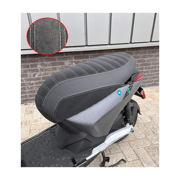 Regia 시트 커버 (EU 제조) Alcantara Sport 안트라사이트 스트라이프 piaggio1 (one)=op=op