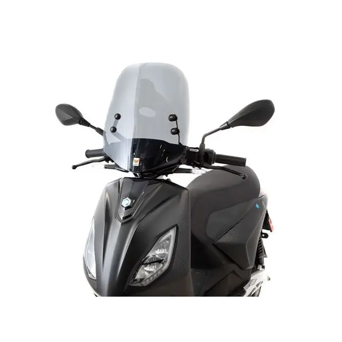 ونڈ اسکرین Isotta ماؤنٹنگ کٹ کے ساتھ لائٹ سموک Piaggio 1+