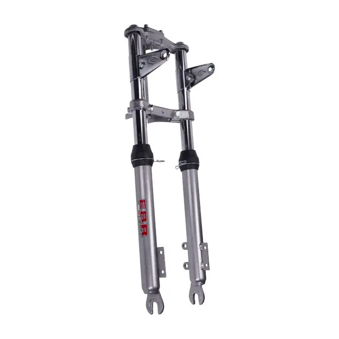 Fourche EBR court large complet pour frein à disque gris Puch Maxi