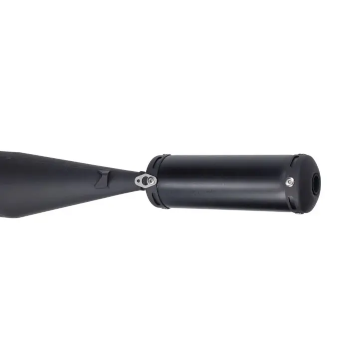 Schalldämpfer Polini Auspuff Rennsport schwarz Boxer Bravo Ciao Grillo Si 200.0425