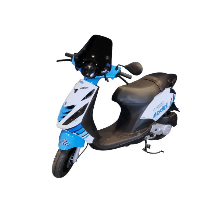 DMP Verkleidung SP EVO-1 Rennsport blau/weiß 5-teilig zip2000 — Ansicht 2