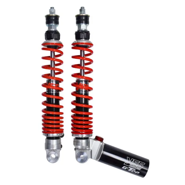مجموعة ممتصات صدمات YSS خلفية G-Top أحمر/أسود GTS300 euro-5 TM302-340TRC-11-858
