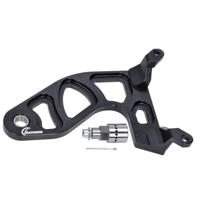Attelle DDL Tuning cnc Renforcement du couple/de l'armature du carter noir runner 125cc 2t, Runner 180cc 2t