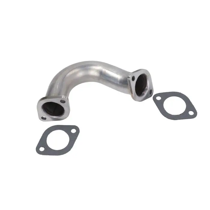 Coude de pot d'échappement 101 Octane acier inoxydable Gilera Dragster Runner 125 cc 2T 180 cc 2T