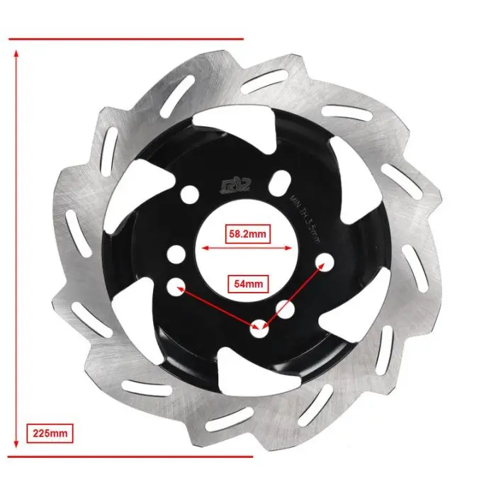 Bremsscheibe vorne 225mm fiddle 3, jet4-4t, orbit 3, xpro, crox 45121-ant-000
