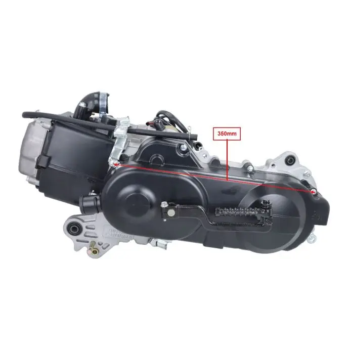 Motor completo 10 polegadas eixo longo 4T GY6 — vista 5