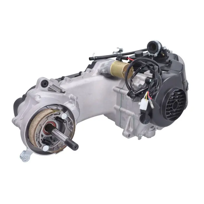 Motor completo 10 polegadas eixo longo 4T GY6 — vista 7
