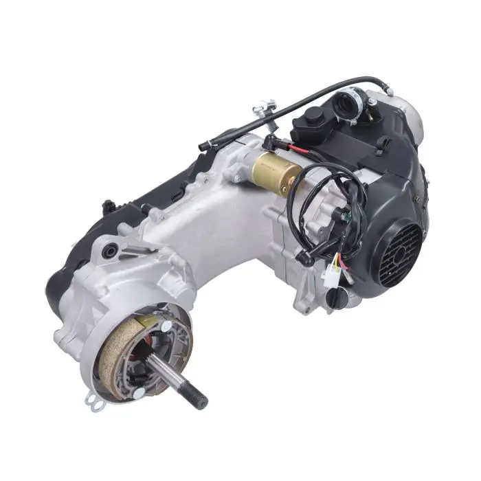 Motor completo 10 polegadas eixo longo 4T GY6 — vista 9