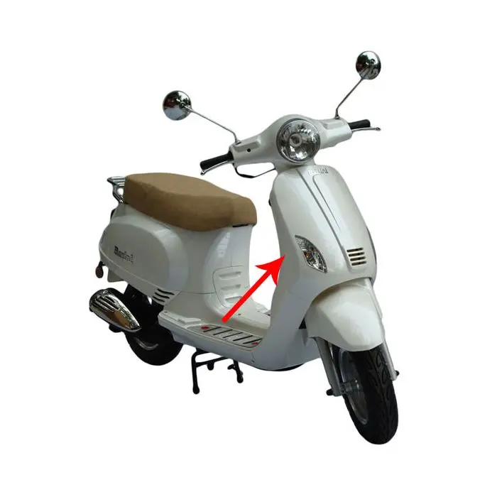 Protège jambes blanc chiné LX/Napoli VX50