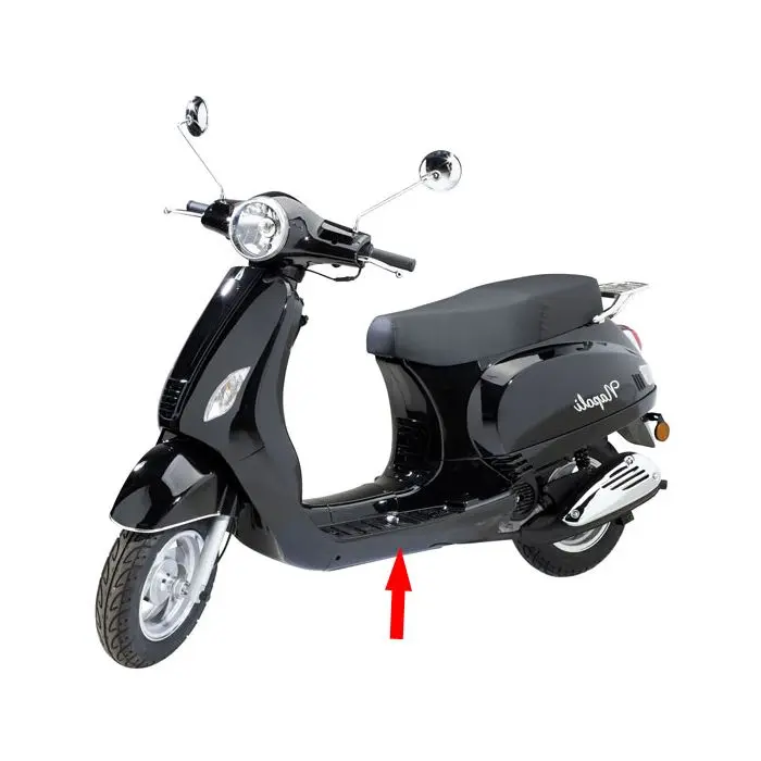 Bas de caisse marchepied gauche noir BTC Riva, gts toscana, chine lx/napoli, vx50
