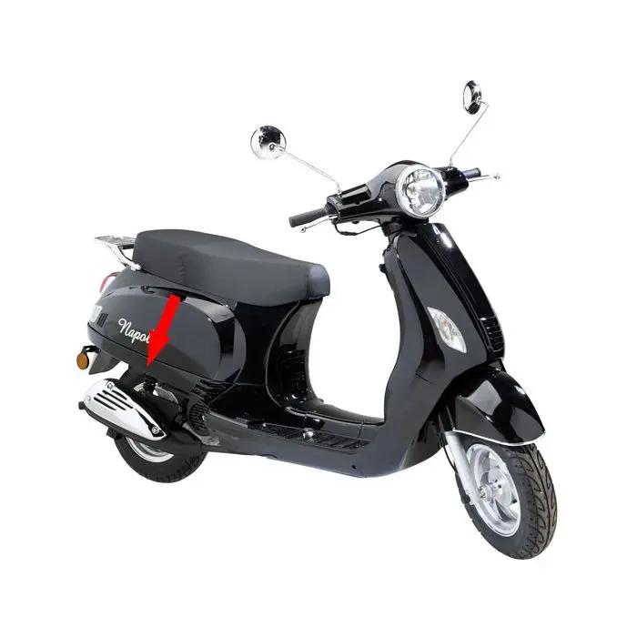 Bas de caisse écran latéral droit noir lx/napoli vx50