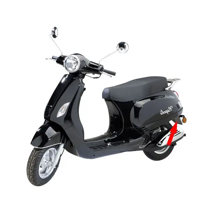 브라이트 블랙 후면 펜더 BTC Riva, GTS Toscana, Chine LX/Napoli, VX50용