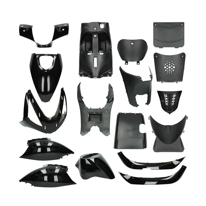Carénage Scooter Agm SP50 BTC Streetline Noir 17 pièces