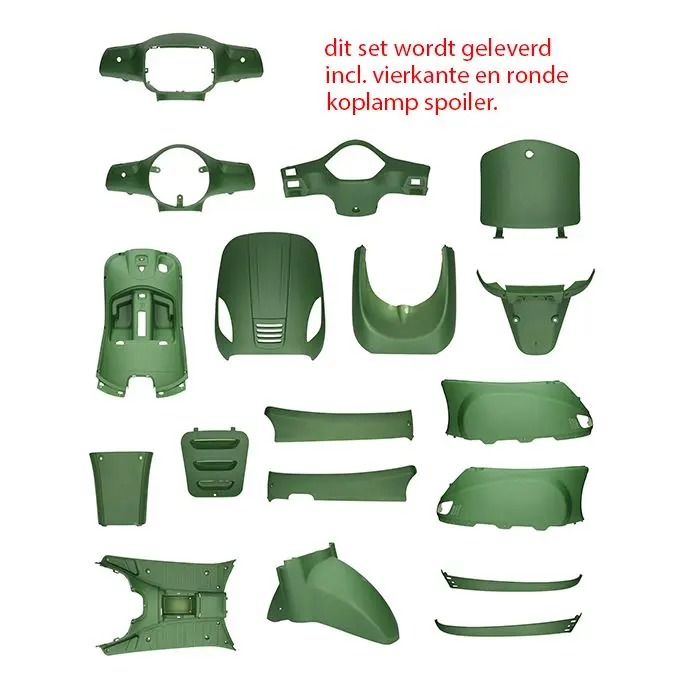 Обтекатель армия зеленый мат 18 деталей AGM VX50S