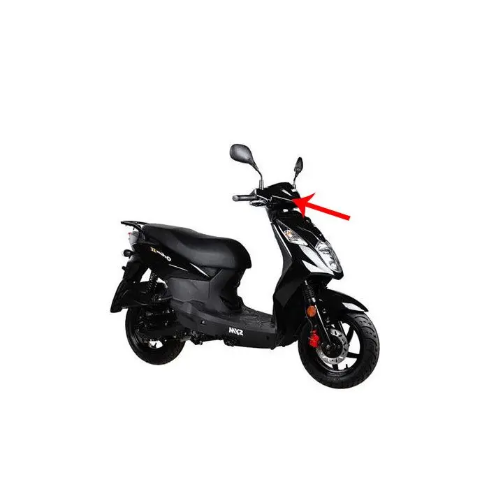 اصل سم ہینڈل بار کور سیاہ اوربٹ 2، ایکس پرو 53205-aaa-000-kg