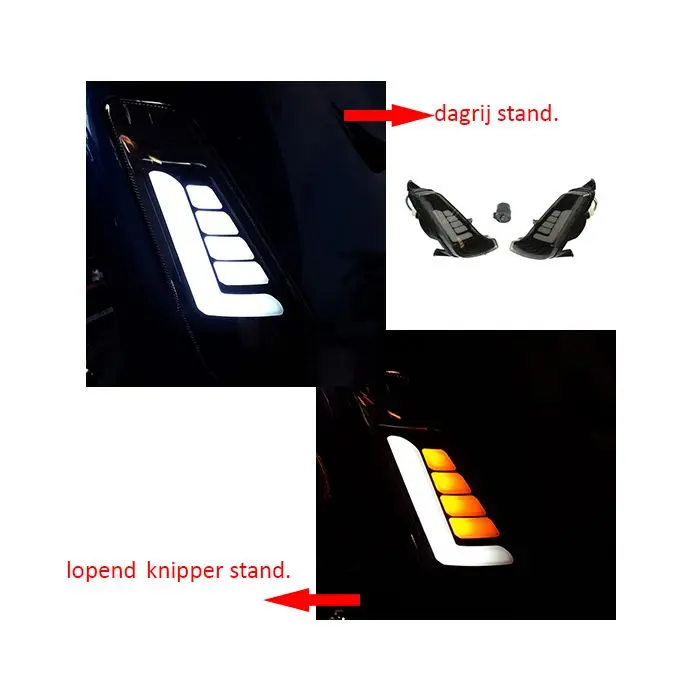 DMP Indicator Light Set Euro 4 Tube Matrix Mount for Smoke Fiddle 2