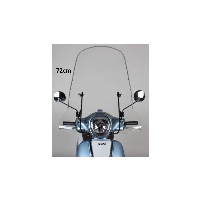ونڈ اسکرین Sym اصل Fiddle 3 72 cm صاف ہائی ماؤنٹنگ کٹ کے ساتھ SY530-FI3-00L