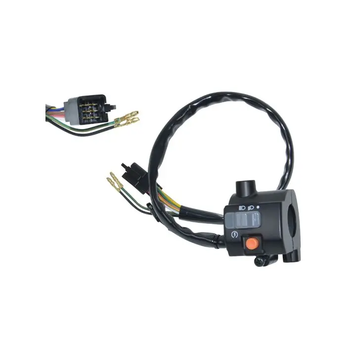 دائیں طرف کا سیاہ ہینڈل بار سوئچ Sym Mio 35150-A8B-900