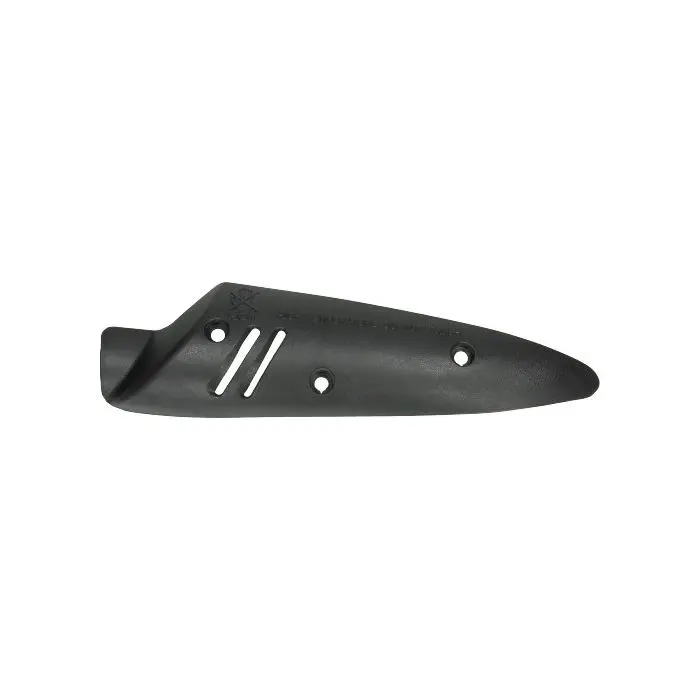 Protector de tubo de escape negro