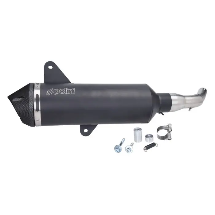 Silencieux Polini Euro 4 Vespa GTS 300 GTv 300 noir 190.0073